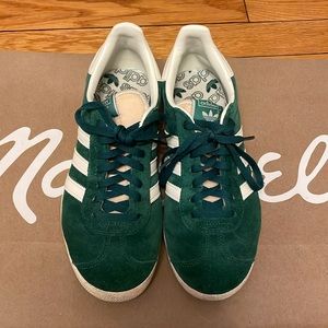 Green Adidas Gazelle